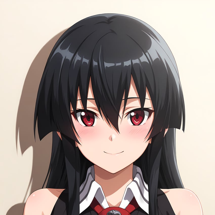 1girl, absurdres, akame_(akame_ga_kill!), akame_ga_kill!, bangs, black_hair, blush, closed_mouth
