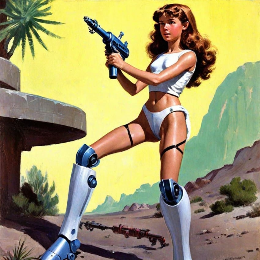 1girl, bare_arms, bare_shoulders, black_garter_straps, blush, breasts, brown_eyes, brown_hair