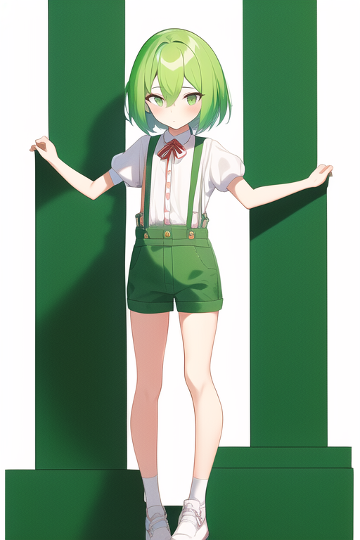 1girl, 1other, androgynous, bangs, berryneko, blush, buttons, closed_mouth