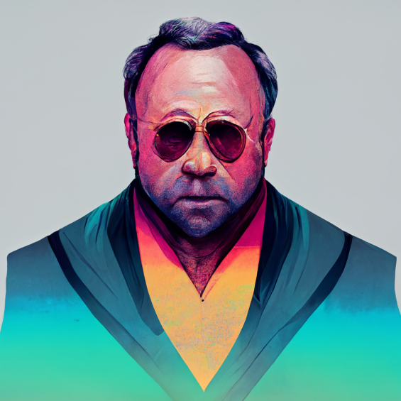 1boy, alex_jones, artist_request, black_hair, closed_mouth, facial_hair, forehead, formal