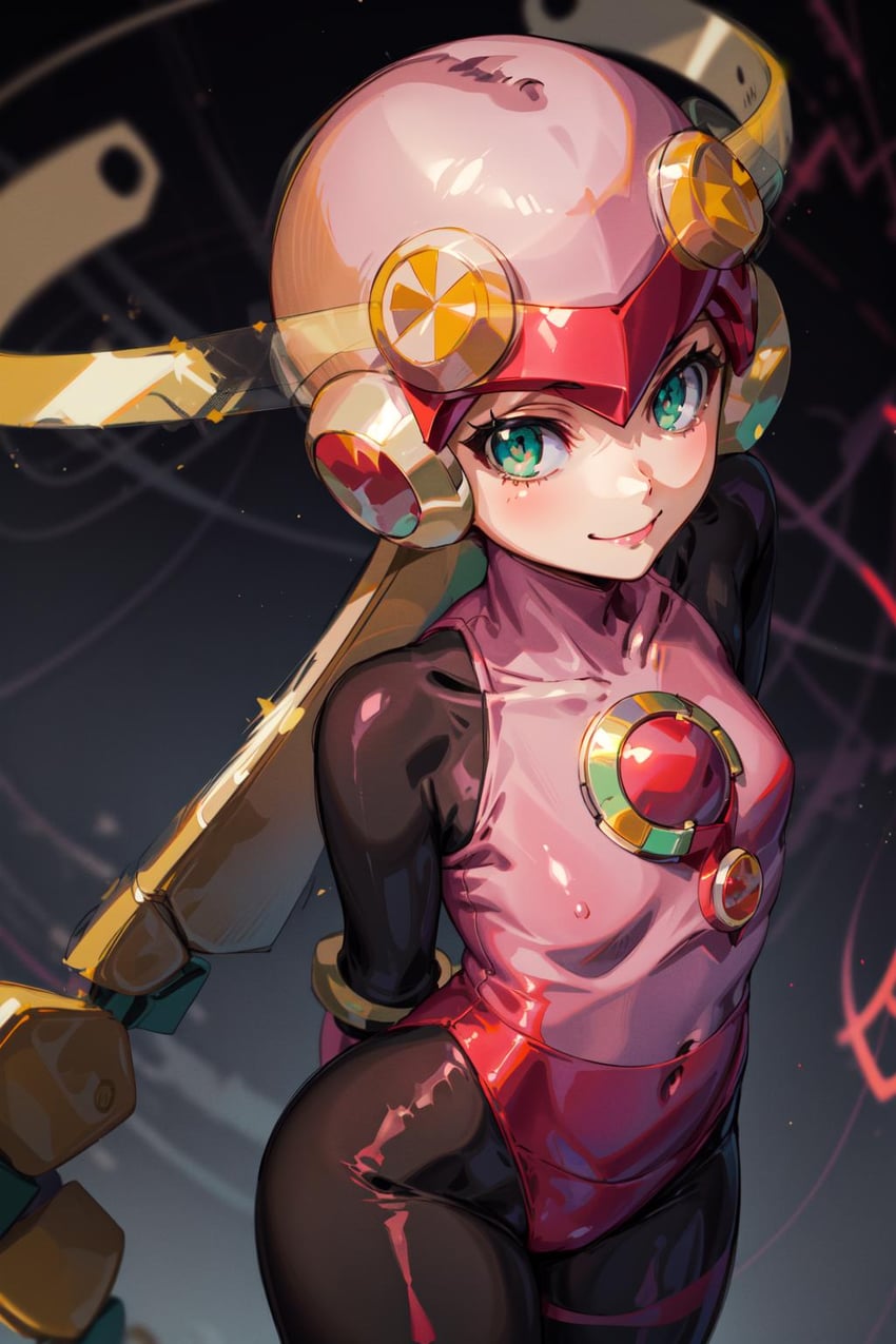 1girl, arm_behind_back, arms_behind_back, black_bodysuit, blush, bodystocking, bodysuit, bodysuit_under_clothes