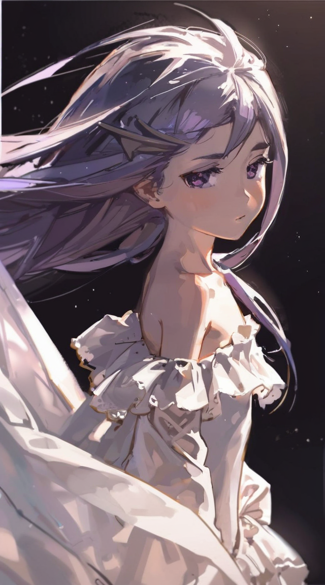 1girl, 218xl, bangs, bare_shoulders, black_background, blush, closed_mouth, collarbone