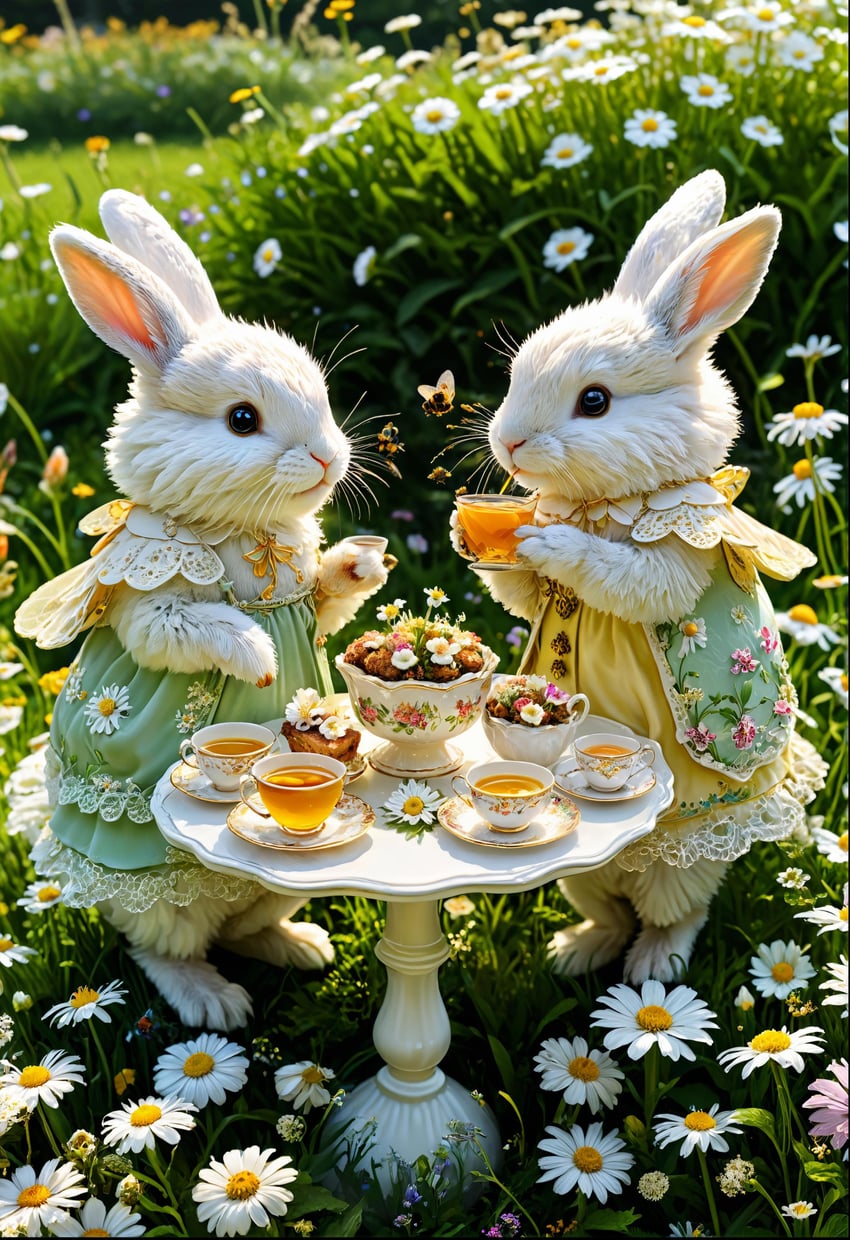 2others, absurdres, animal, animal_ears, animal_focus, black_eyes, blurry, blurry_background