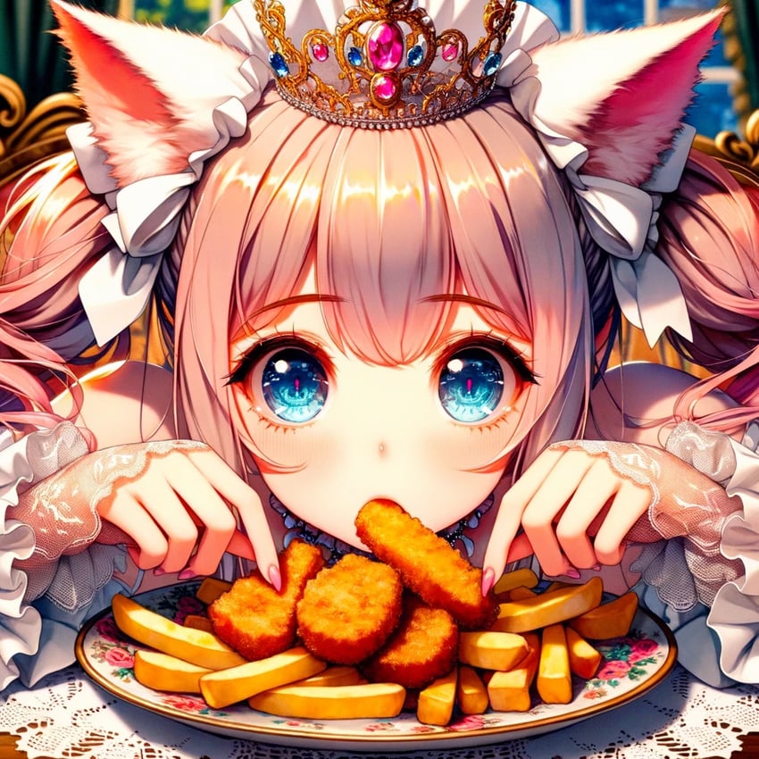 1girl, animal_ears, bangs, bare_shoulders, blue_eyes, blurry, blurry_background, blush