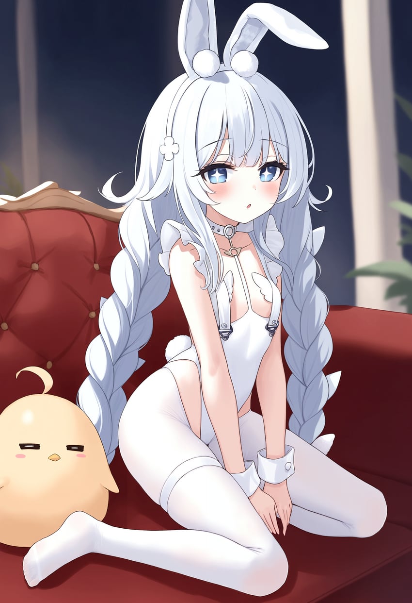 +_+, 1girl, absurdres, animal_ear_fluff, animal_ears, azur_lane, bangs, bare_shoulders