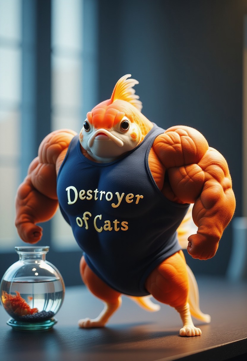 1other, abs, animal, animal_focus, bare_arms, bare_shoulders, barefoot, biceps