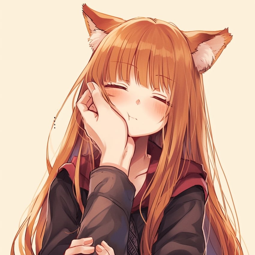 1boy, 1girl, alternate_costume, animal_ear_fluff, animal_ears, bangs, blush, closed_eyes