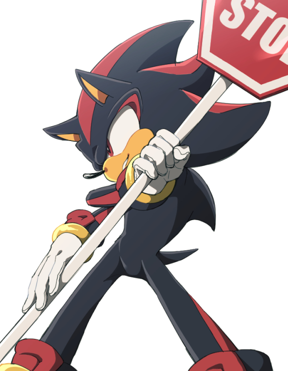1boy, furry, furry_male, gloves, holding, holding_sign, male_focus, red_eyes