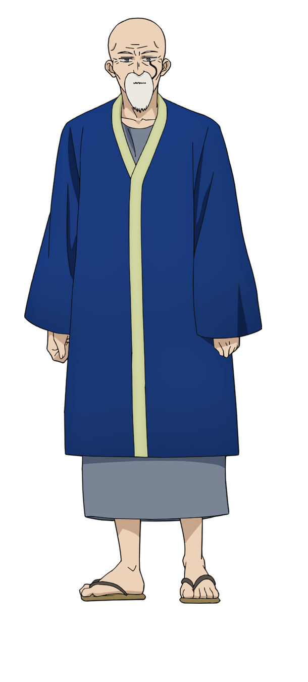 1boy, bald, beard, collarbone, facial_hair, facial_mark, full_body, highres