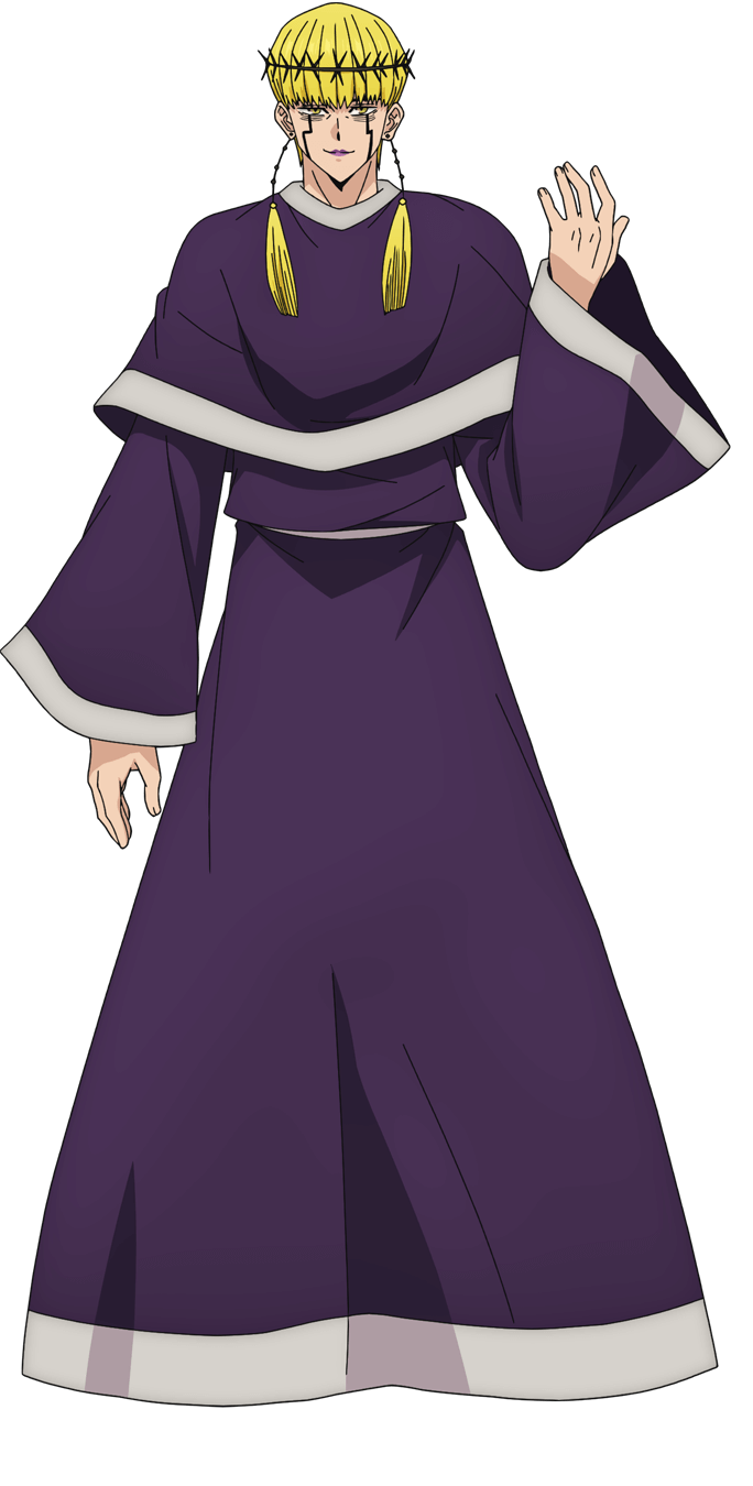 1boy, blonde_hair, cell_war, earrings, facial_mark, full_body, hand_up, highres