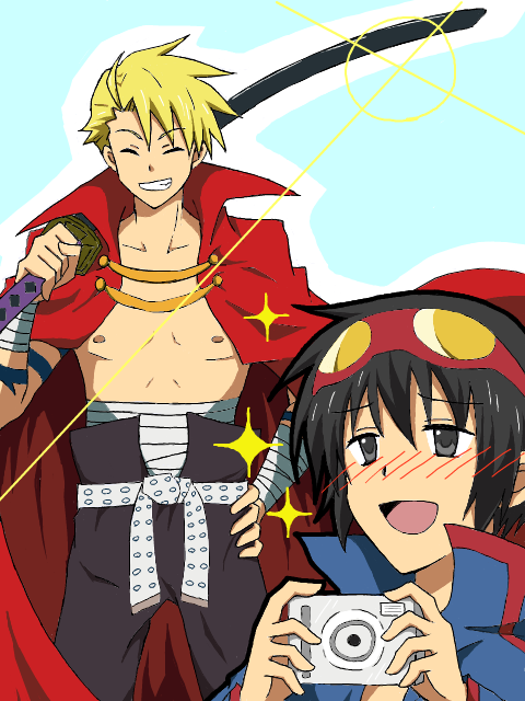 2boys, america_(hetalia), axis_powers_hetalia, bad_id, bad_pixiv_id, black_hair, blonde_hair, blush