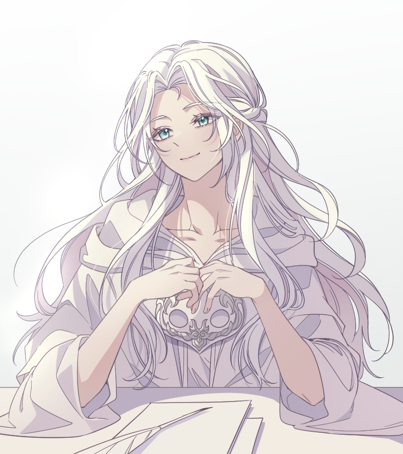 1girl, blue_eyes, braid, collarbone, commentary_request, dreaminglum, elbow_gloves, final_fantasy