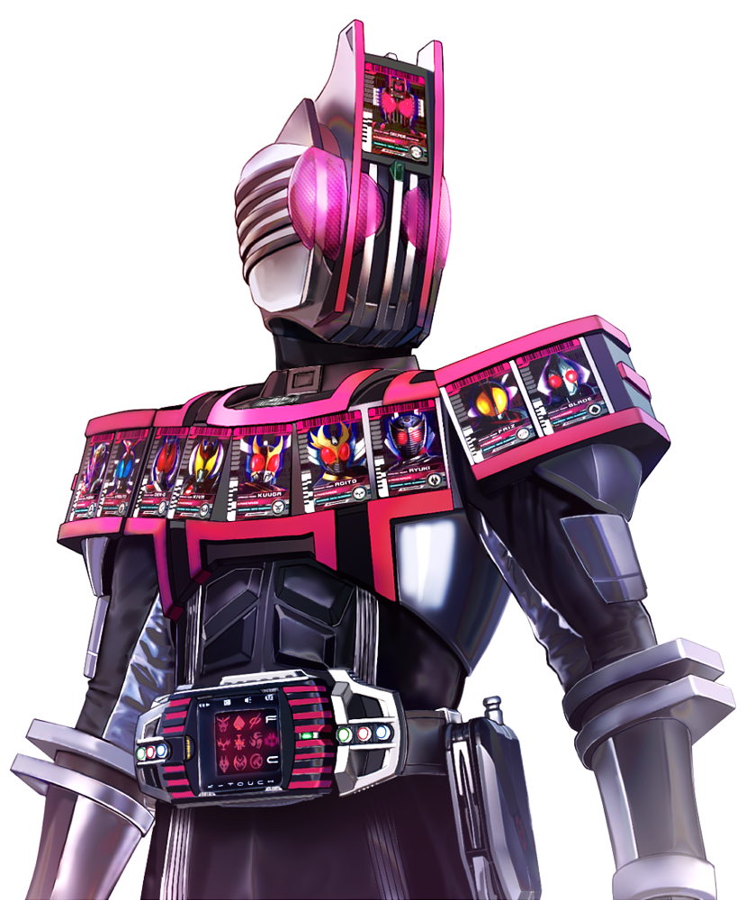 1boy, armor, belt, black_bodysuit, bodysuit, card, complete_form, compound_eyes