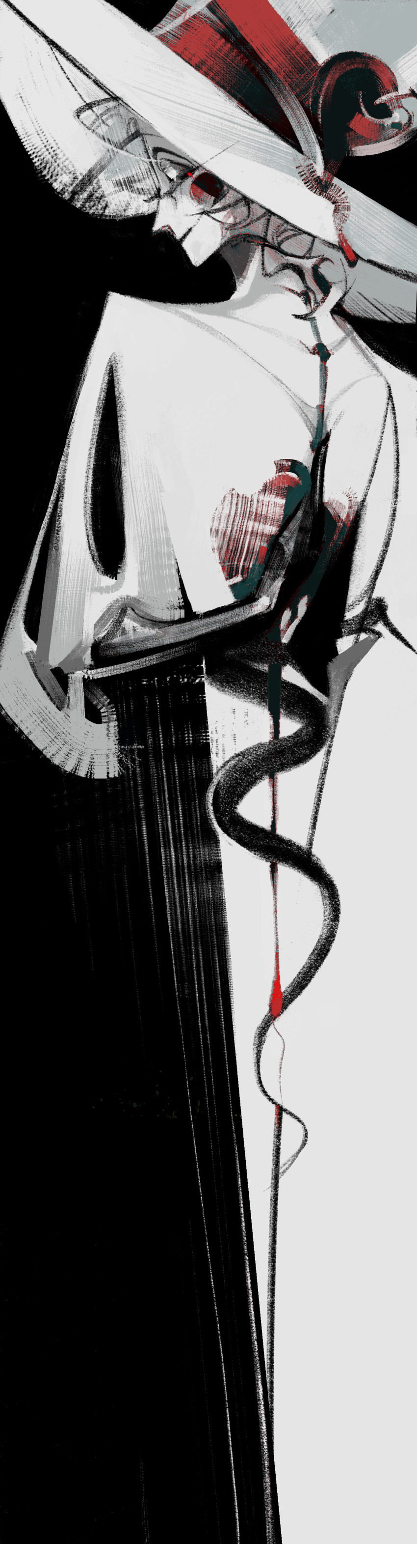 1boy, 2652893384, absurdres, demon_boy, evil_smile, from_side, hat, hazbin_hotel