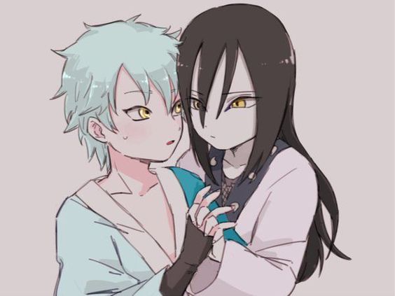 :o, aged_down, black_hair, blue_hair, boruto:_naruto_next_generations, eyeliner, father_and_child, father_and_son