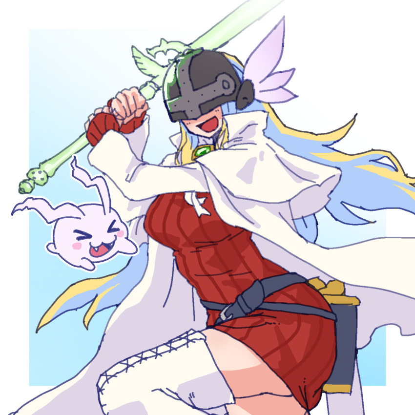 1girl, angel, angel_girl, angewomon, aty_(summon_night), aty_(summon_night)_(cosplay), cosplay, digimon