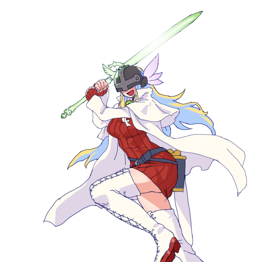 1girl, absurdres, angel, angel_girl, angewomon, aty_(summon_night), aty_(summon_night)_(cosplay), cosplay