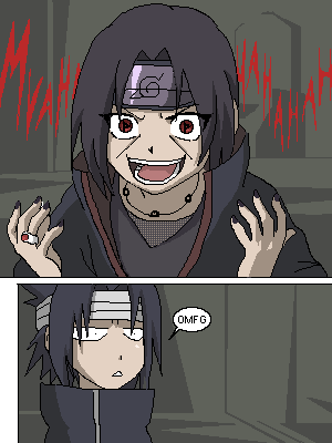 :o, akatsuki_(naruto), akatsuki_uniform, alternate_costume, bandaged_head, bandages, black_hair, brothers