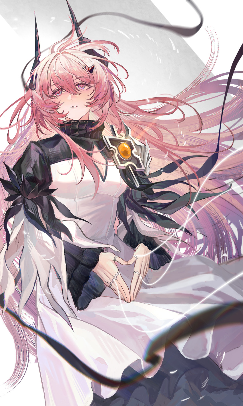 1girl, absurdres, arknights, blue_eyes, breasts, chinese_commentary, cleavage, cleavage_cutout