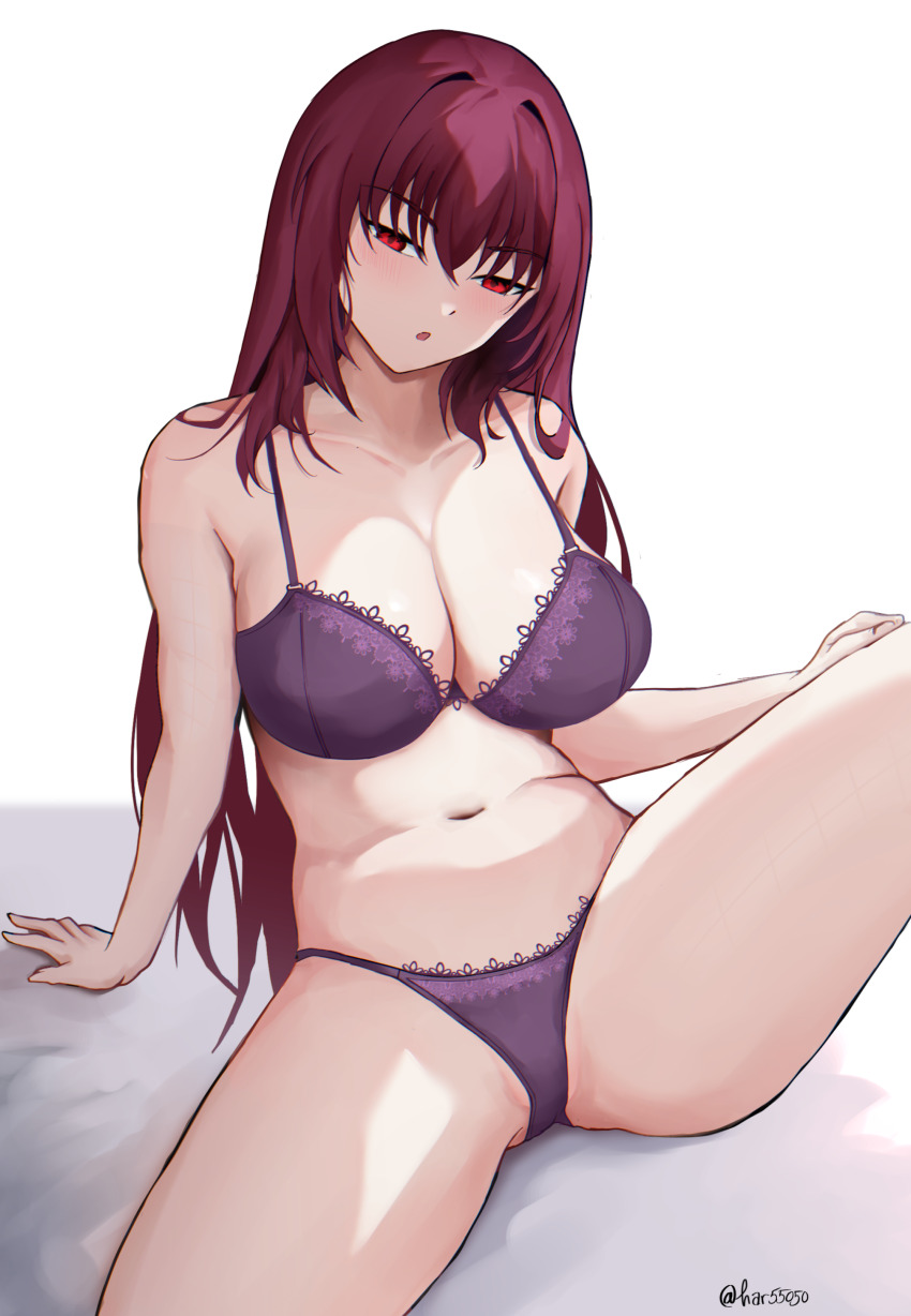 1girl, :o, absurdres, blush, bra, breasts, collarbone, fate/grand_order