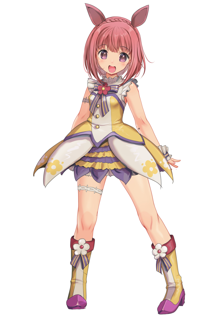 1girl, absurdres, aikawa_aika, alice_gear_aegis, animal_ears, boots, braid, cosplay