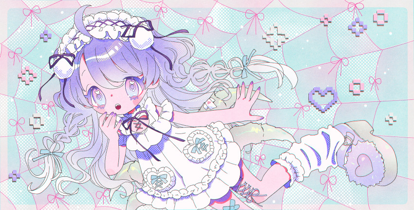 1girl, :o, amiya_aranha, amiya_aranha_(1st_costume), arthropod_limbs, black_ribbon, cleavage_cutout, clothing_cutout