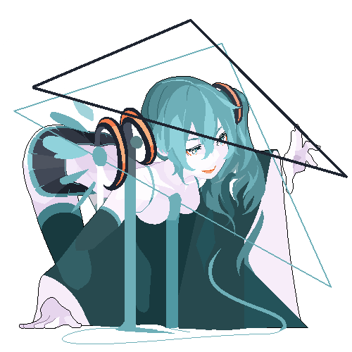 1girl, aqua_eyes, aqua_hair, bad_id, bad_pixiv_id, bare_shoulders, blue_eyes, blue_hair