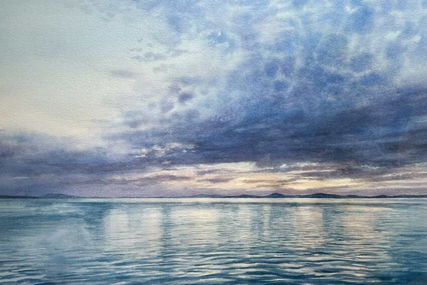 blue_sky, cloud, cloudy_sky, highres, horizon, mouen_tw, mountainous_horizon, nature