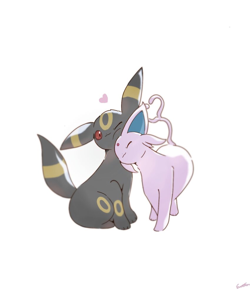 animal_focus, closed_eyes, colored_sclera, emf_ru, espeon, forehead_jewel, gen_2_pokemon, happy