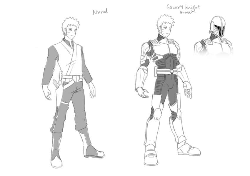 1boy, alternate_universe, armor, assault_visor, belt, black_bodysuit, bodysuit, boots