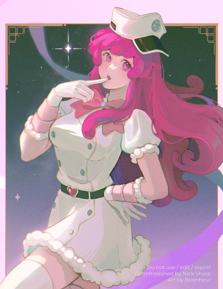 1girl, artist_name, belt, black_belt, bleach, bleach:_sennen_kessen-hen, boonheur, border