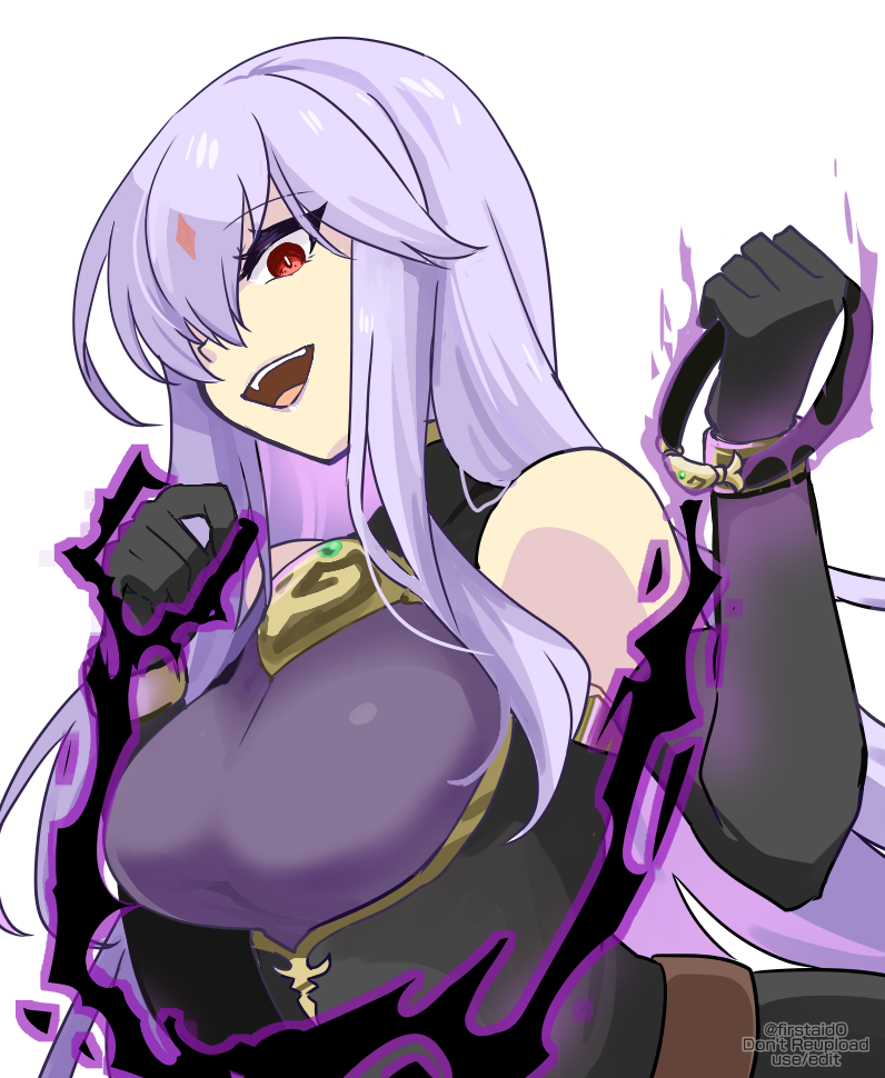 1girl, alternate_costume, breasts, corruption, dark_persona, facial_mark, fire_emblem, fire_emblem:_genealogy_of_the_holy_war