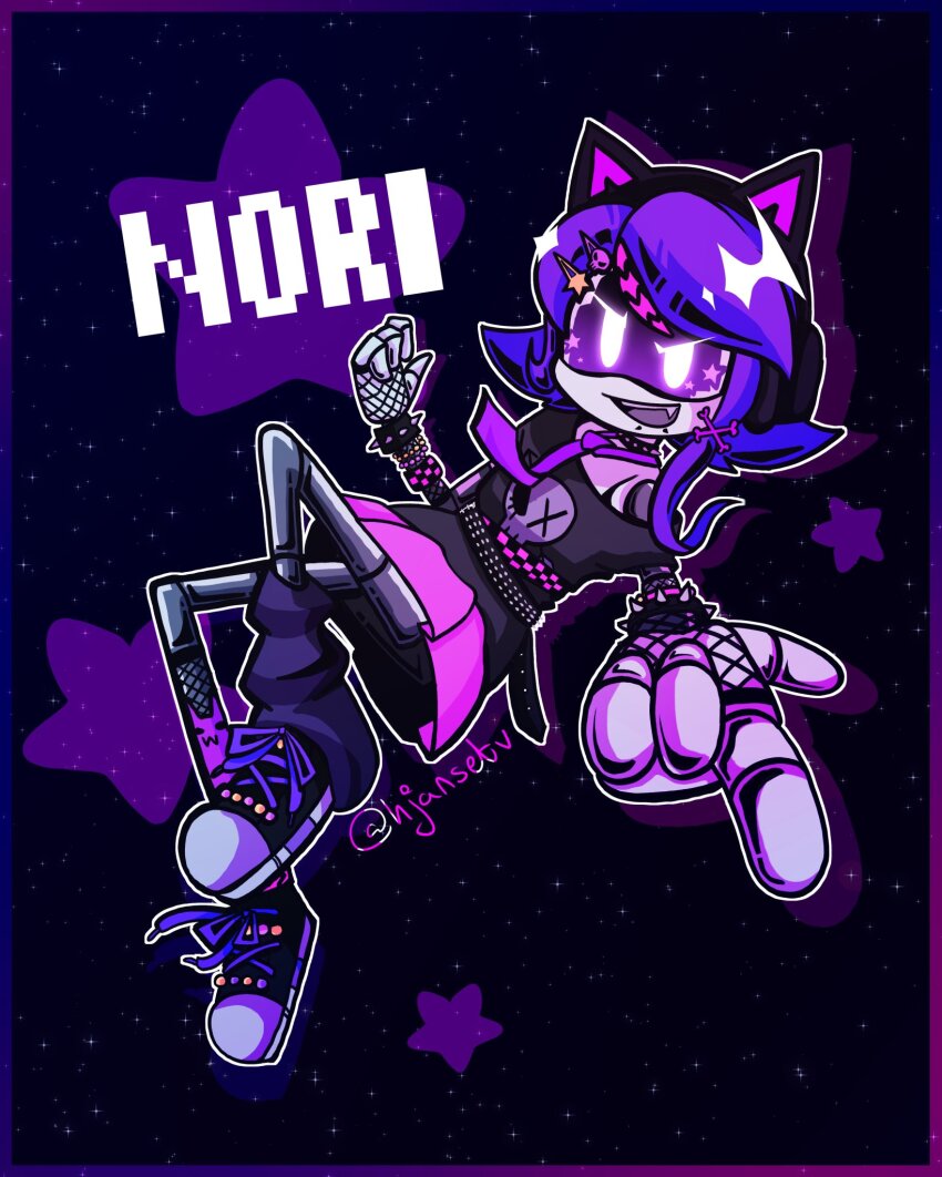 animal_ear_headphones, animal_ears, artist_request, cat_ear_headphones, cat_ears, character_name, fake_animal_ears, glitch_productions