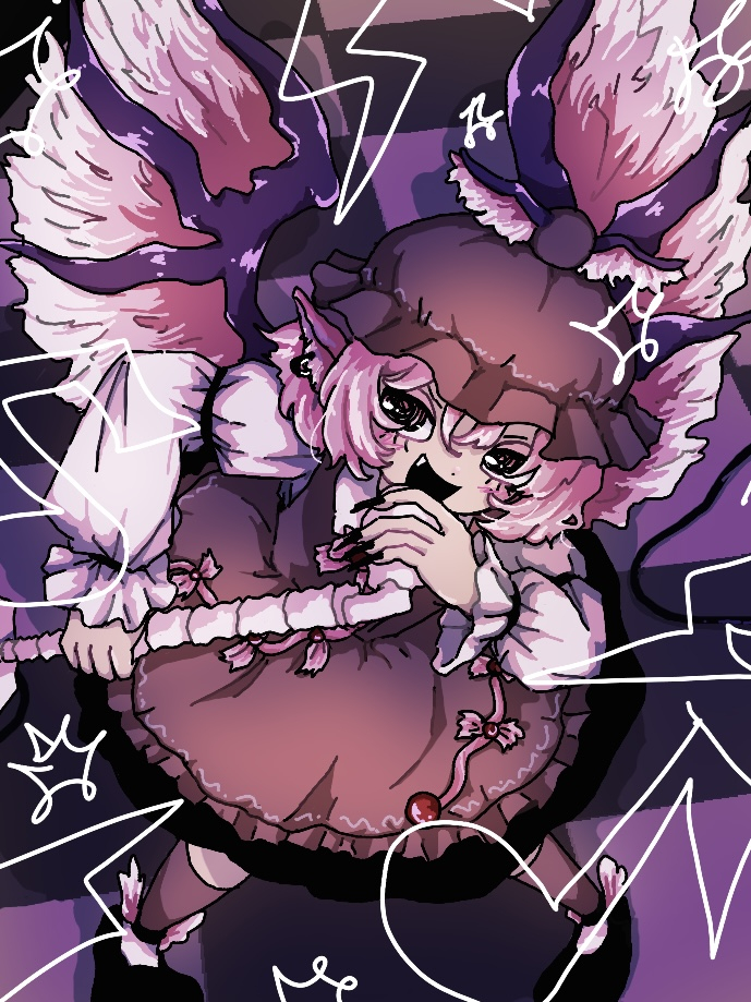 1girl, amenbo_a_kaina_aiueo, animal_ears, bird_ears, bird_wings, black_nails, black_shoes, blush