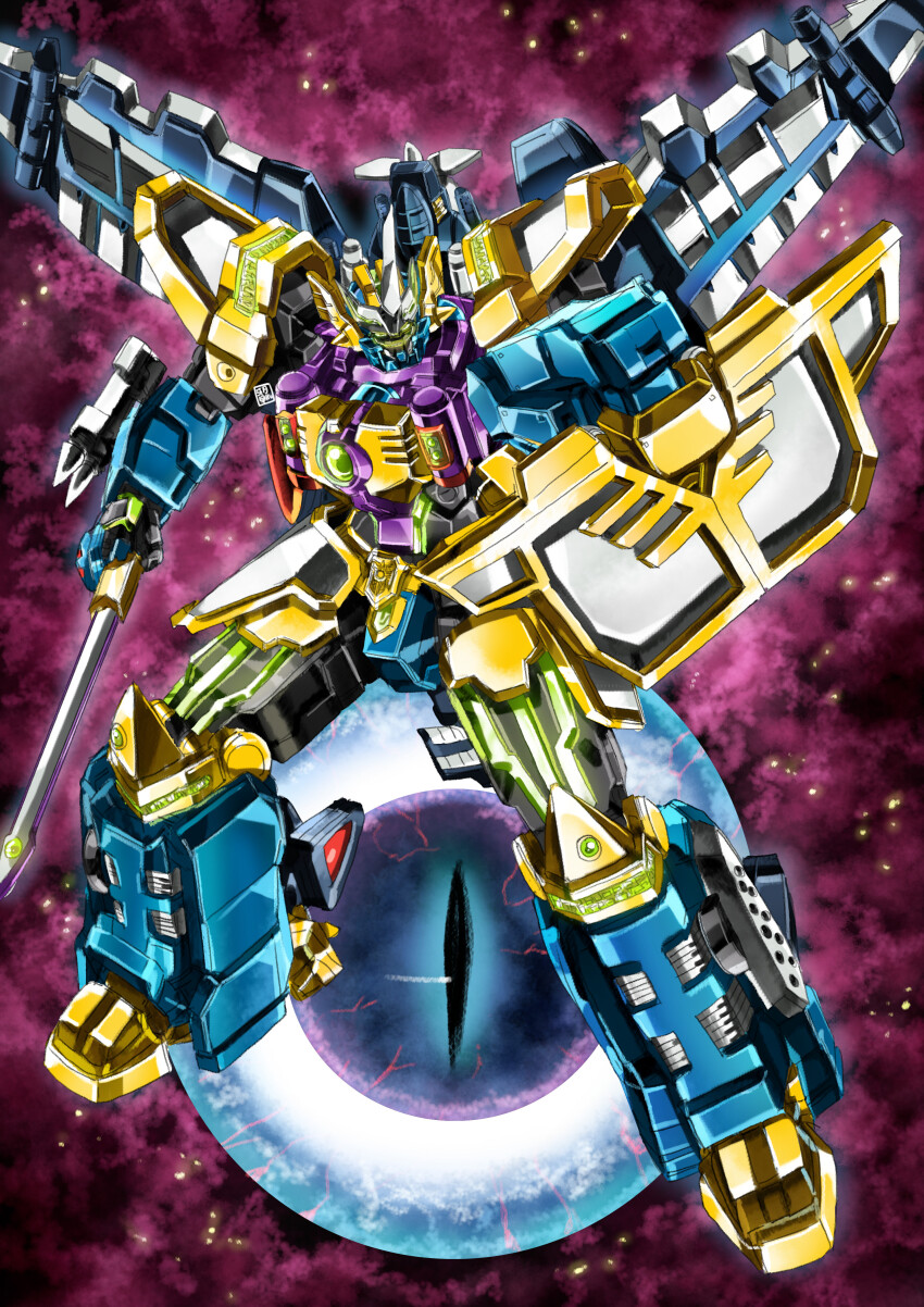 absurdres, dennou_boukenki_webdiver, garimpeiro, gladion_(webdiver), highres, holding, holding_sword, holding_weapon