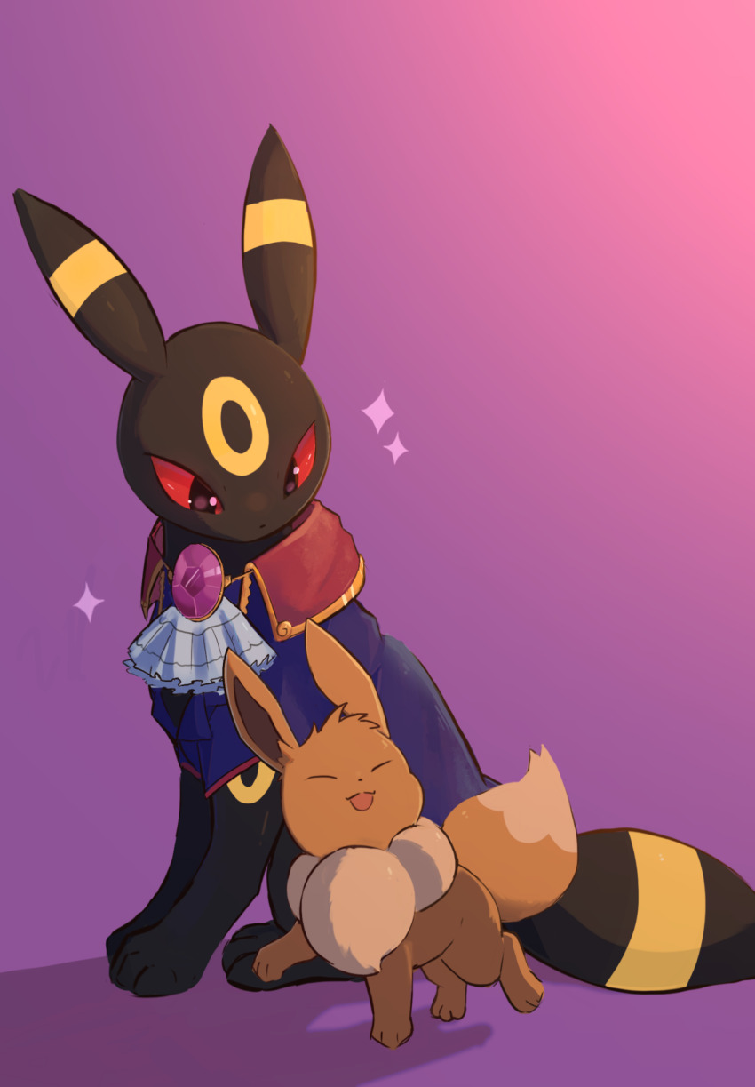 black_eyes, chufflepop, closed_eyes, colored_sclera, eevee, evolutionary_line, full_body, gen_1_pokemon