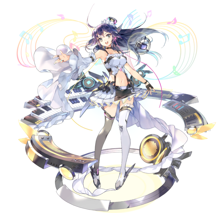 1girl, aqua_nails, artist_request, asymmetrical_footwear, bare_shoulders, black_boots, black_choker, black_gloves