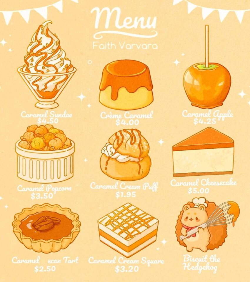 artist_name, batter, black_eyes, blush_stickers, bowl, cake, cake_slice, candy_apple