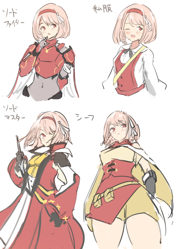 1girl, alternate_costume, armor, braid, cape, cola_bcde, fire_emblem, fire_emblem_engage