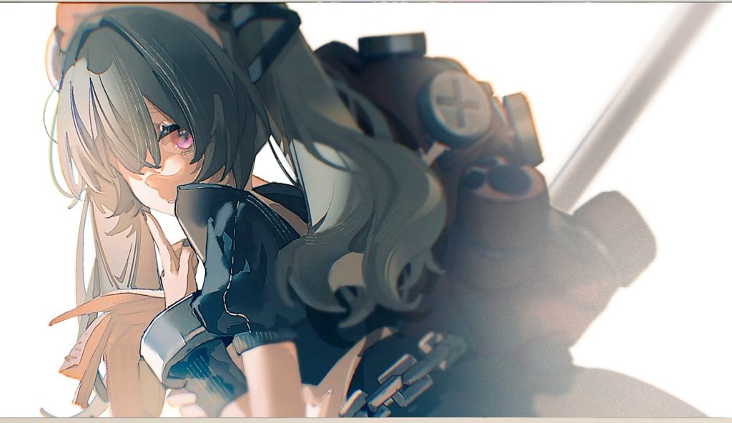 1girl, animal_bag, backpack, bag, black_dress, chain_belt, corin_wickes, cuffs