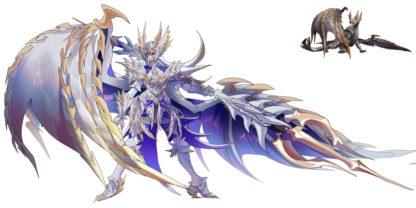 1girl, absurdres, armor, blonde_hair, breastplate, dragon, dragon_girl, dragon_horns