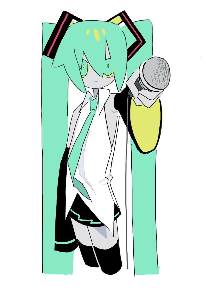 1girl, arm_at_side, black_skirt, black_thighhighs, boots, closed_mouth, collared_shirt, colored_sclera