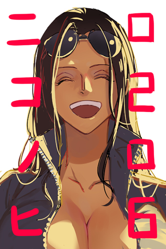 1girl, ^_^, black_hair, blue_jacket, character_name, close-up, closed_eyes, commentary_request