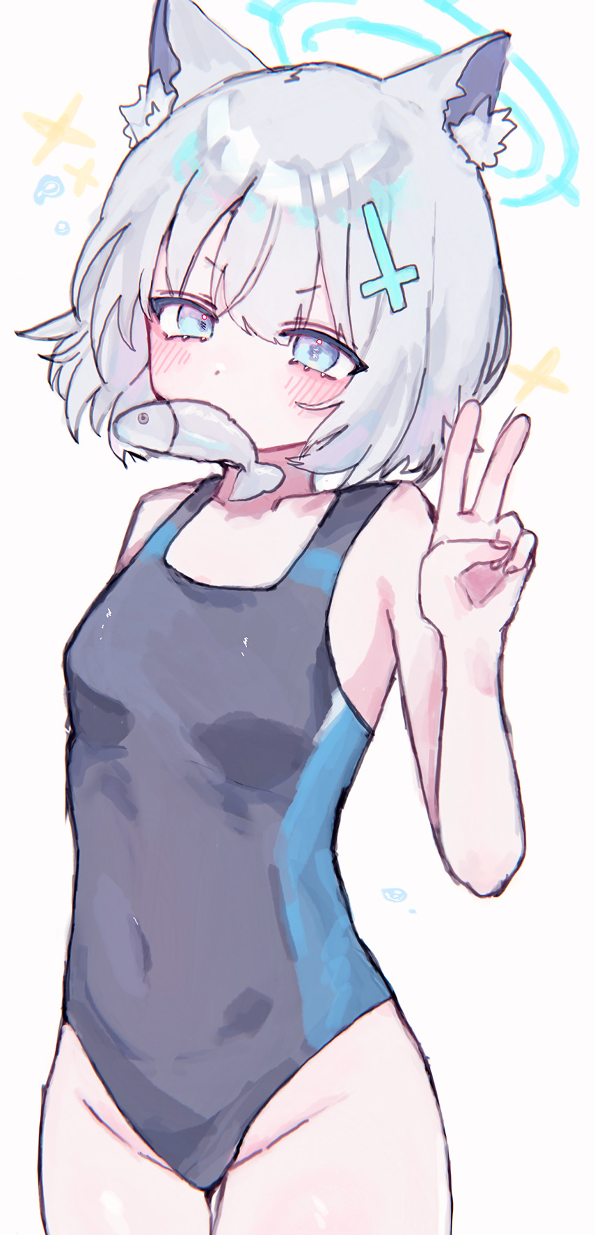 1girl, absurdres, animal, animal_ear_fluff, animal_ears, bare_arms, bare_legs, bare_shoulders