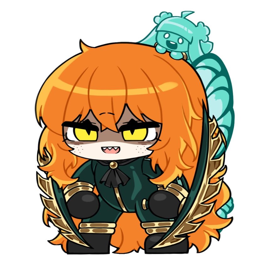 1girl, anklet, black_gloves, black_shoes, bodysuit, bracelet, chibi, e.g.o_(project_moon)