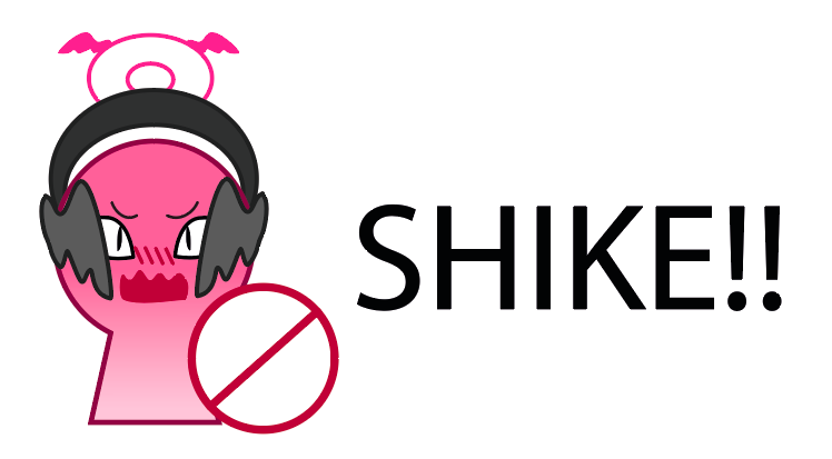 1girl, akaruiakiki, beret, black_wings, blue_archive, blush, feathered_wings, halo, hat, head_wings, koharu_(blue_archive), meme, miiverse_yeah!_(meme), simple_background, slit_pupils, wavy_mouth, white_background, wings