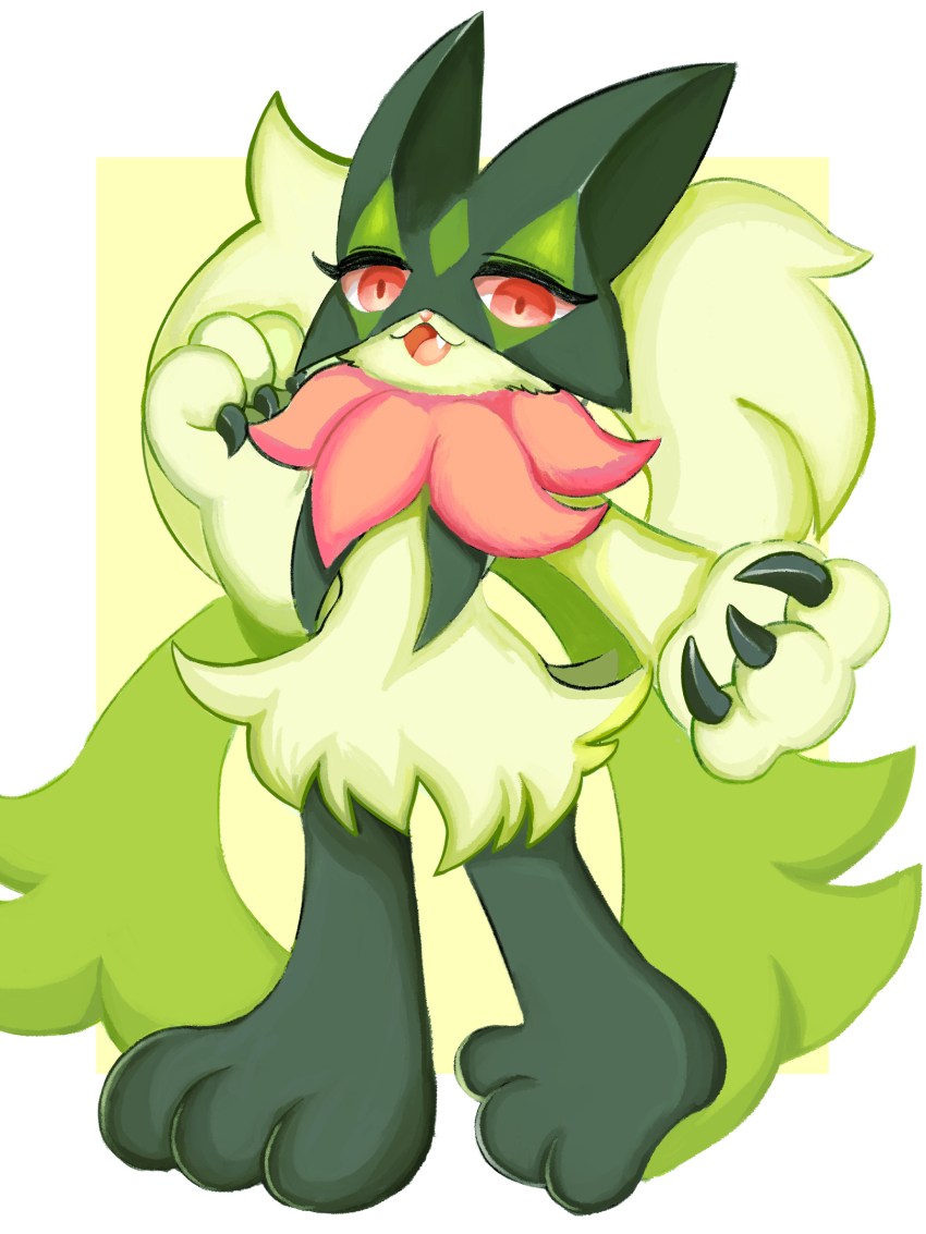 1other, animal_ears, animal_feet, animal_hands, border, cat_ears, claws, commentary