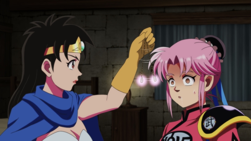 2girls, artist_request, dragon_quest, dragon_quest_dai_no_daibouken, eimi_(dai_no_daibouken), hypnosis, maam, mind_control