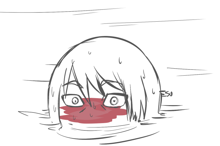 blush, boruto:_naruto_next_generations, esu, hoozuki_suigetsu, male_focus, melting, monochrome, naruto_(series)