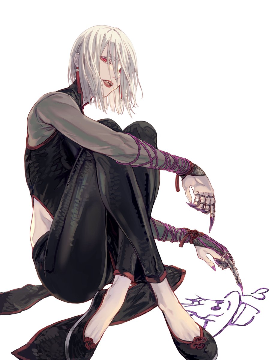 1girl, a.k.i._(street_fighter), alternate_hairstyle, black_pants, capcom, chinese_clothes, claw_(weapon), claw_ring